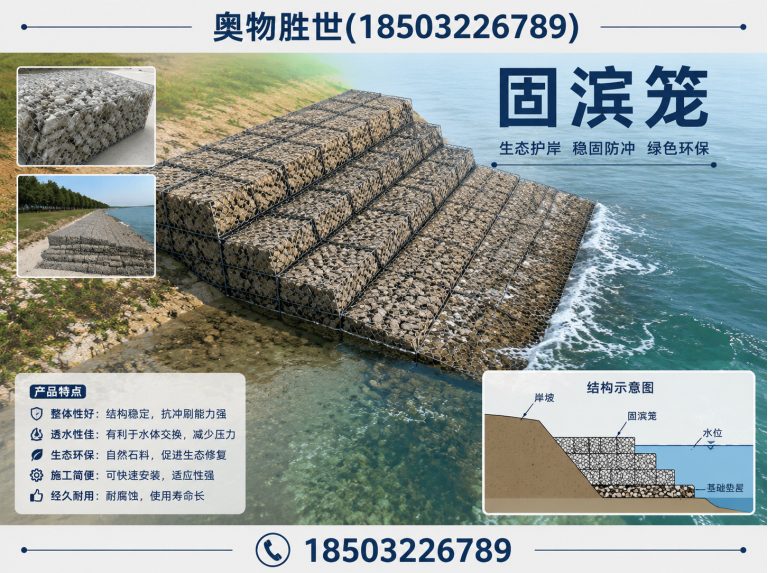 阿拉善雷诺护垫展示图